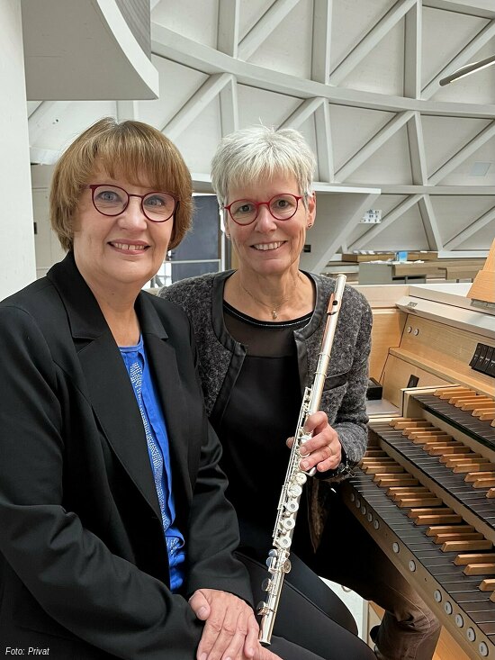 Elisabeth Eigler und Gisela Daebel - Orgel plus Flöte – „Faschingskonzert“