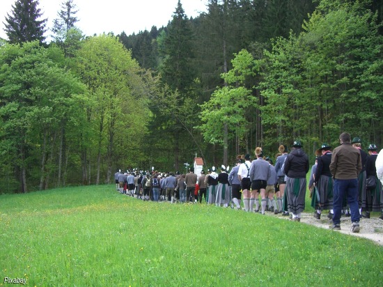 Fußwallfahrt von Schaftlach nach Birkenstein