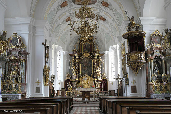 Kirchenführung durch die Barockkirche St. Sixtus in Schliersee