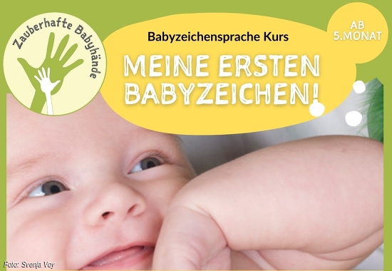 Kostenfreie Schnupperstunde: Babygebärden - ab 5. Monat